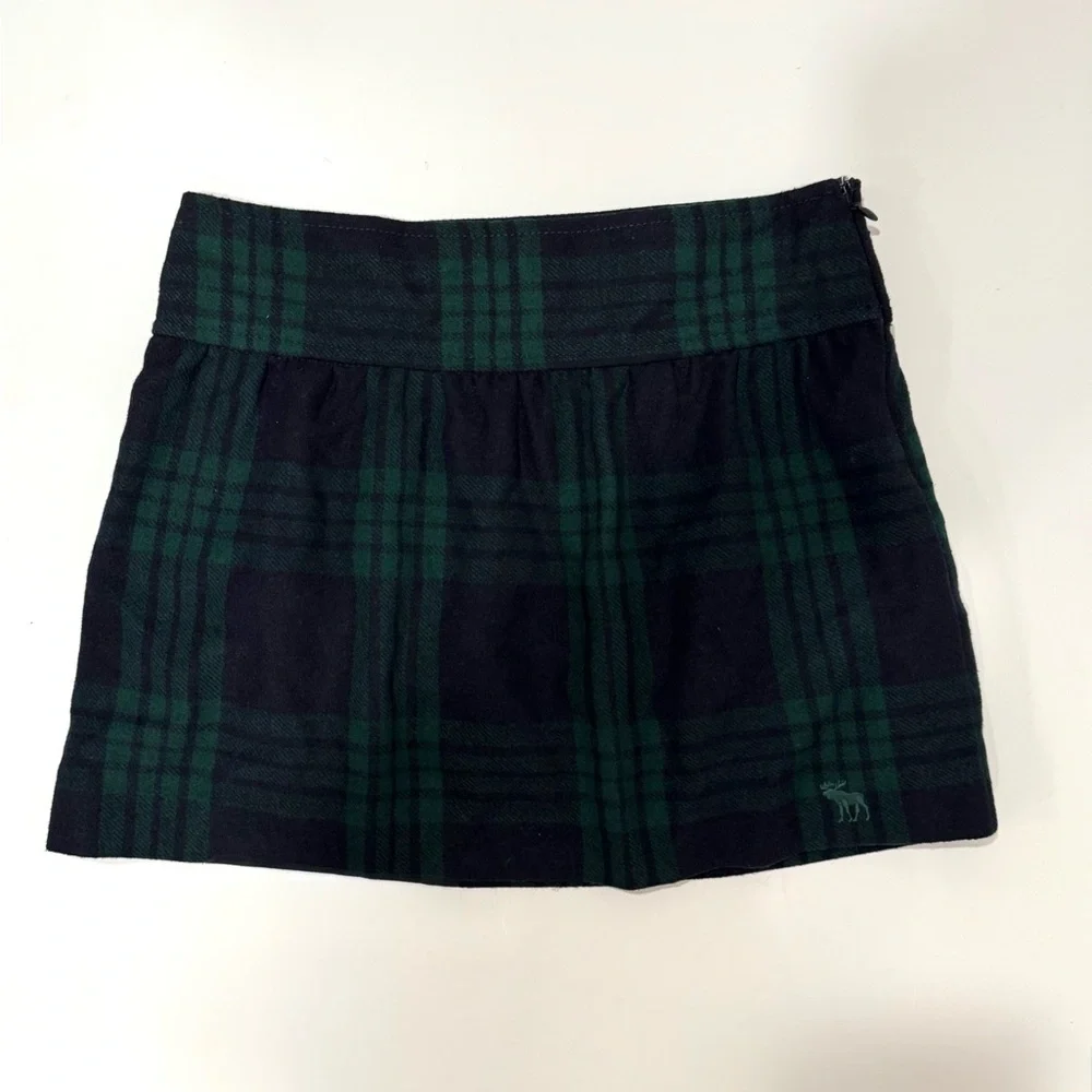abercrombie & fitch vintage plaid mini skirt - Picture 4 of 6